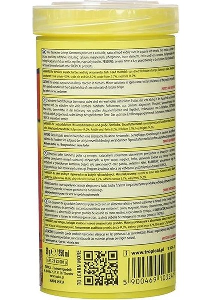 Gammarus Kaplumbağa Yemi 250 ml fiyatları