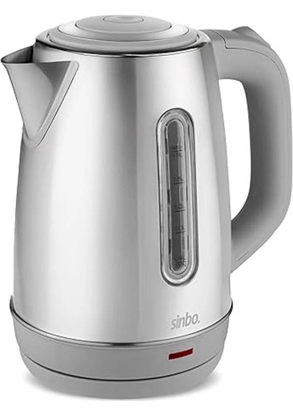 SK-8031 Su Isıtıcı Kettle – Paslanmaz Çelik, 1.8 L, Inox, Otomatik Kapanma fırsatları
