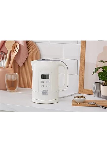 Hassas Su Isıtıcısı, 1.7l, 2200W, Dijital Sıcaklık Ayarı ve LCD Ekran, Bebek Maması ve fiyatları