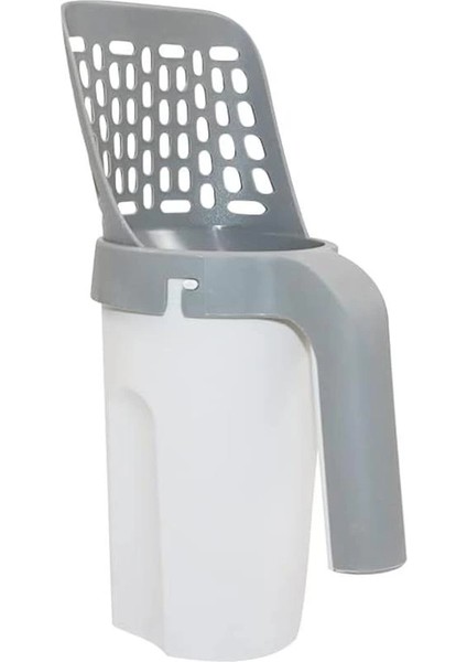 Hazneli Kedi Kumu Küreği,çöp Poşetli Kedi Kumu Küreği,yenis Nesil Kedi Kumu Küreği,çöp Poşetli ve