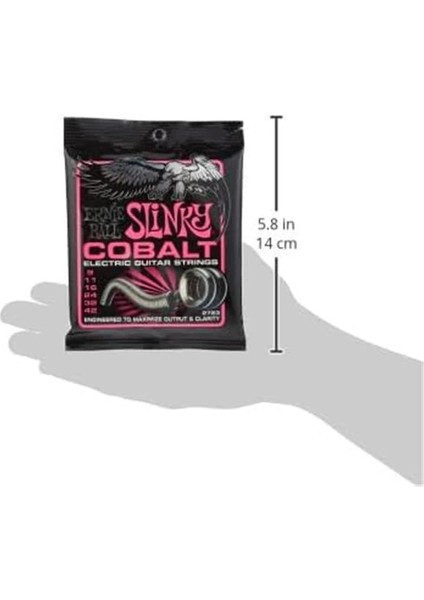 Süper Slinky Kobalt Elektro Gitar Telleri, Ölçü 9-42 indirimleri