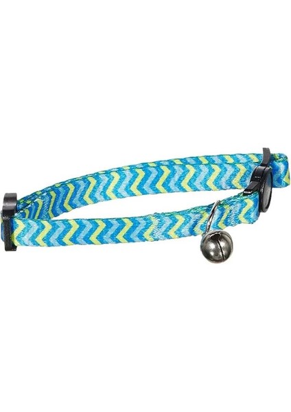 Pawise Kedi Boyun Tasması Yeşil Mavi