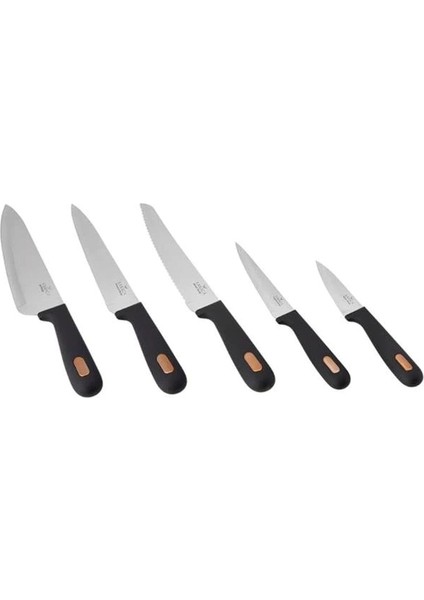 Overcut 6 Parça Bıçak Seti, Siyah fırsatları