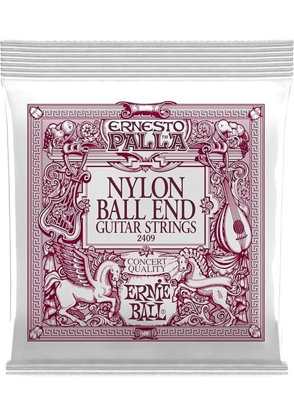Ernesto Palla Klasik Gitar Telleri Siyah & Altın Ball Uçlu Naylon