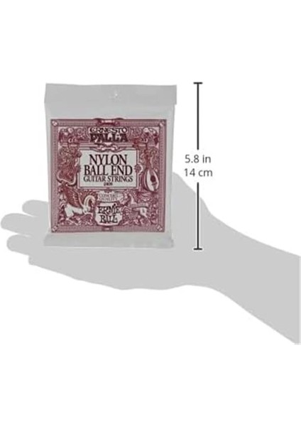 Ernesto Palla Klasik Gitar Telleri Siyah & Altın Ball Uçlu Naylon indirimleri