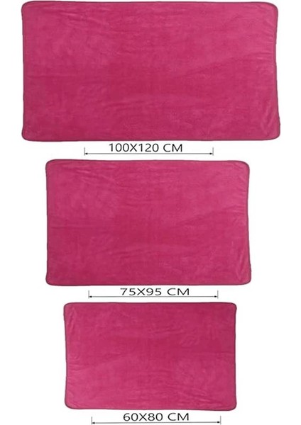 Kedi ve Köpek Battaniyesi Yumuşak Welsoft Peluş Yıkanabilir 1 Adet Fuşya (Orta Boy 100X80) fiyatları