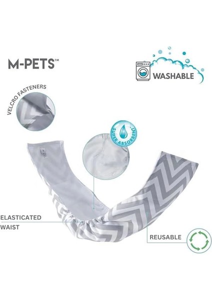 M-Pets Erkek Köpekler Için Yıkanabilir Külot (S) modelleri