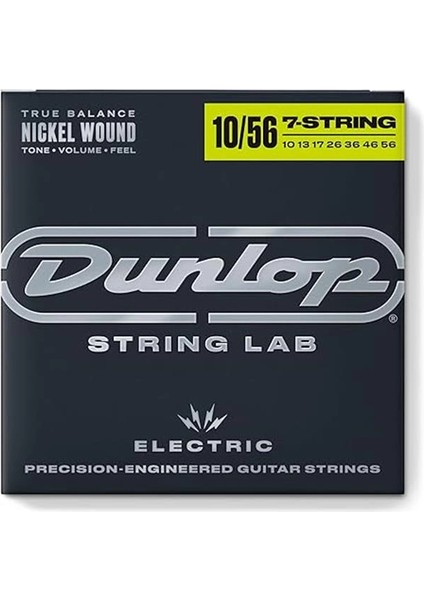 DEN1056 Nickel 7 Telli Elektro Gitar Teli (10-56) fırsatları