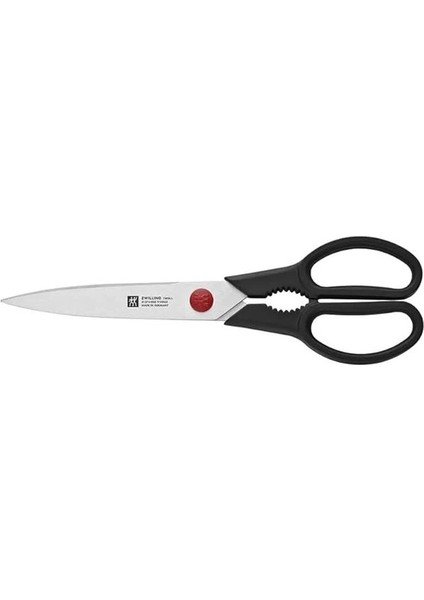 Zwilling Four Star 8 Parça Blok Bıçak Seti Doğal Ahşap Bloklu, Paslanmaz Çelik ve Ahşap, Siyah