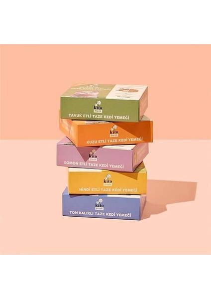 Fresh Kuzu Etli Taze Kedi Yemeği