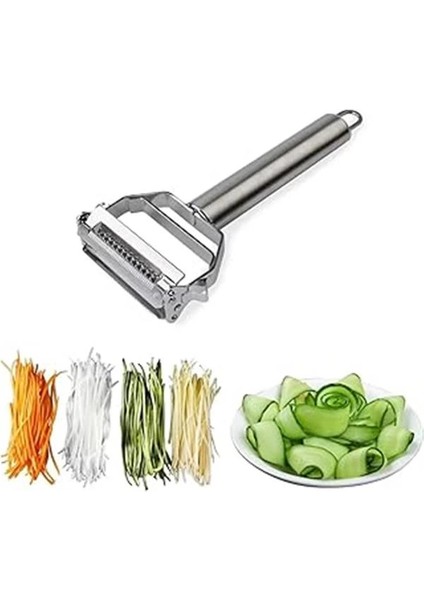 Paslanmaz Çelik Jülyen Soyucu Julien Dograyıcı Rende 1 Adet