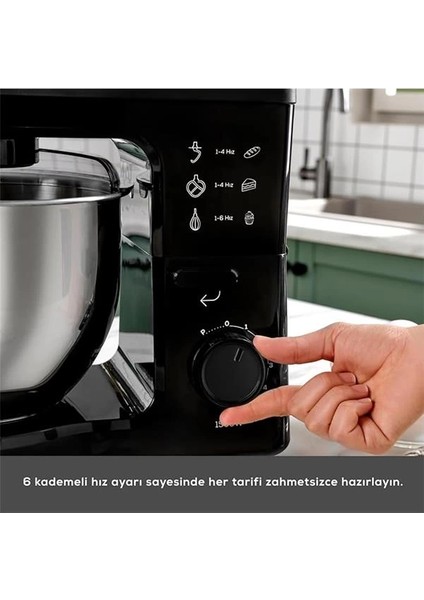 Maestrochef Stella Siyah 1500W indirimleri