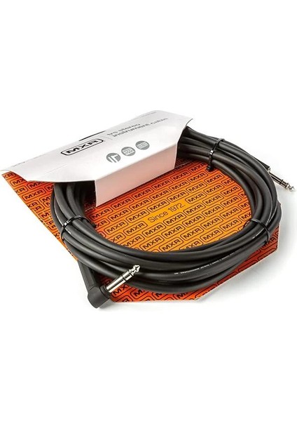 Jım Dunlop Trs Stereo Enstrüman Kablosu 20 Ayak | 6,1 M, 1/4 Inç Açılı Fiş (DCIST20R) modelleri