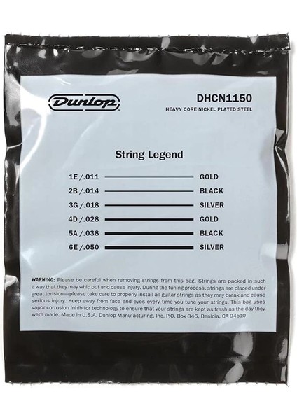 DHCN1150 Heavy Core Elektro Gitar Teli (11-50) modelleri