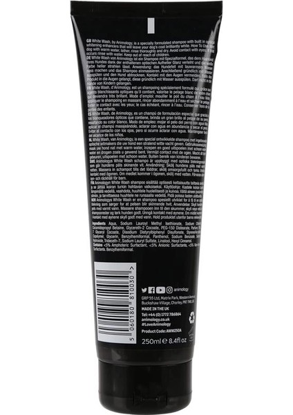 White Wash Beyaz Tüylü Köpek Şampuanı 250 ml modelleri