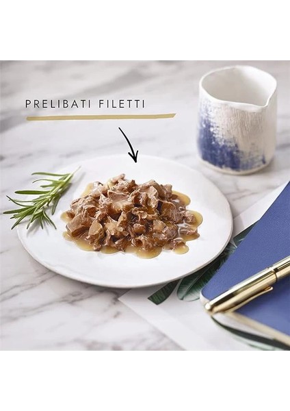 Gourmet Perle Izgara Ton Balıklı Yetişkin Kedi Konservesi Pouch 26 Adet 85 gr