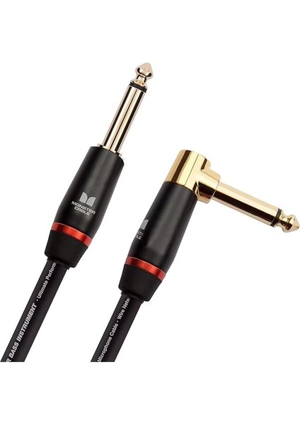 Prolink Bass® Instrument Cable - Right Angle To Straight | 6.4mt