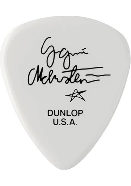 Jım Dunlop Pena Signature Yngwie Malmsteen Delrin 1,5 mm 6 Adet, Beyaz
