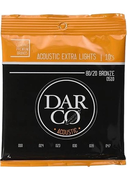 Martin D-510 Bronz, Ekstra Hafif, 010/047 indirimleri