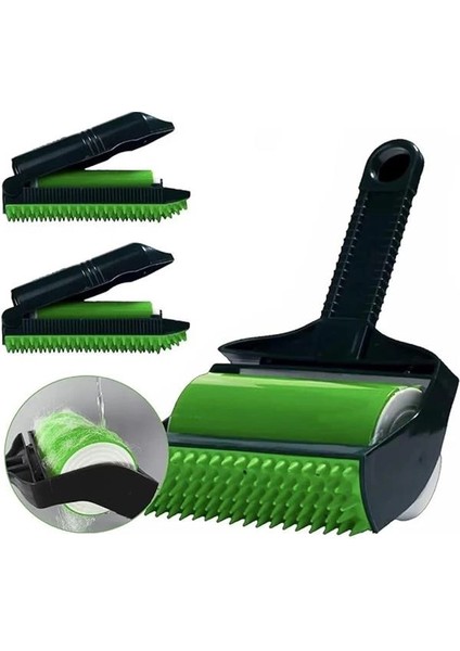 Kedi Köpek Tüyü Toplayıcı – 4 Fonksiyonlu, Tekrar Kullanılabilir, Yapışkan Gerektirmeyen Tüy modelleri