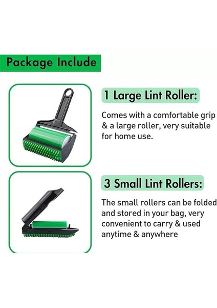 Kedi Köpek Tüyü Toplayıcı – 4 Fonksiyonlu, Tekrar Kullanılabilir, Yapışkan Gerektirmeyen Tüy indirimleri