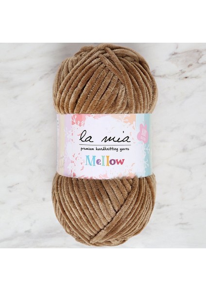 La Mia Mellow Kahverengi El Örgü Ipi - 922 - 34167