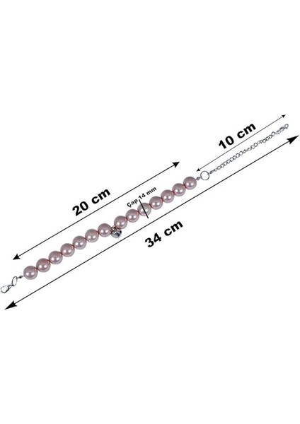 X-Perk Kedi Köpek Zilli Inci Boyun Tasması modelleri
