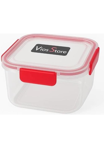 4’lü Kilitli Saklama Kabı Seti – Sızdırmaz Kapaklı, Farklı Boy ve Renklerde, Bpa Içermez modelleri