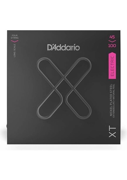 D'addario XTB45100 Bas Gitar Tel Seti, 4 Telli,xt, 45-100, Long Scale fiyatları