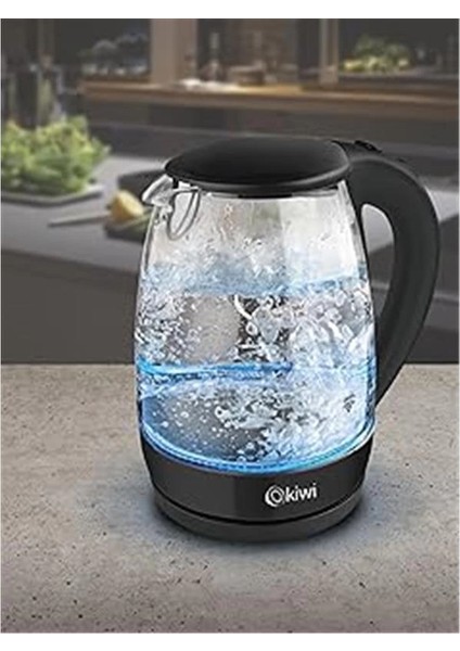 Kiwi KK-3328 Cam Hazneli Su Isıtıcı