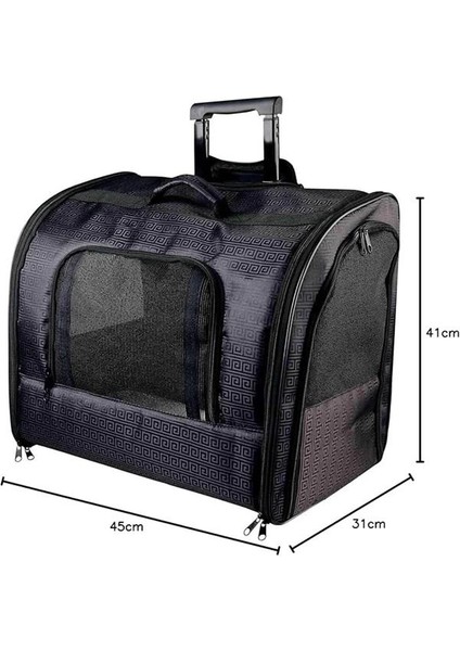 Pet Taşıma Çantası 44X30X40 cm Siyah indirimleri
