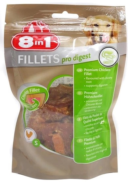 Fillets Pro Digest Sindirim Destekleyici Köpek Ödülü 80 Gram