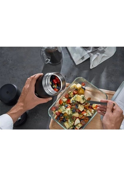 Zwilling Thermo Yemek Kavanozu, Paslanmaz Çelik, Siyah, 700 ml indirimleri