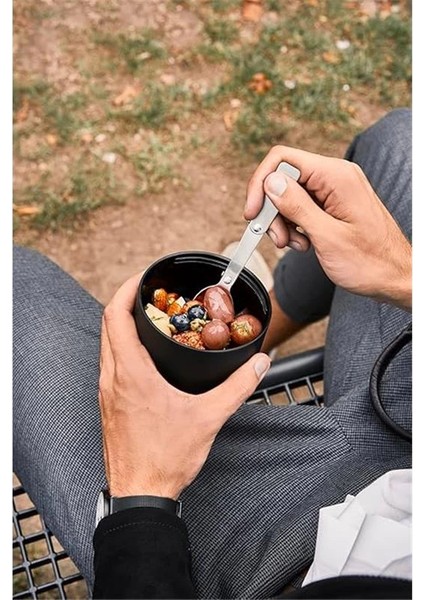 Zwilling Thermo Yemek Kavanozu, Paslanmaz Çelik, Siyah, 700 ml