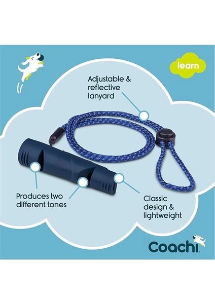 Company Of Animals Çift Tonlu Düdük, 2 Köpek Antrenmanı, Sağlam Malzeme, Ayarlanabilir modelleri