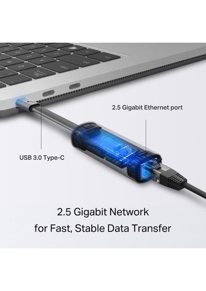 UE302C, USB Type-C Den 2.5 Gigabit Ethernet Adaptörü fırsatları