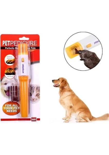 Sessiz Çalışan Kedi ve Köpek Tırnak Törpüsü, Elektrikli Evcil Hayvan Tırnak Bakım Aleti modelleri