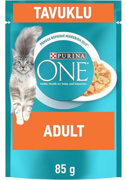 Tavuklu Yaş Kedi Maması 85 Gram, 26 Adet