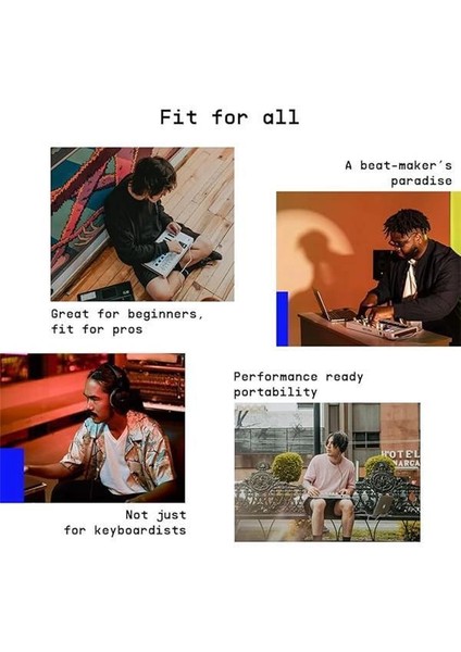 Minilab 3 - Müzik Üretimi Için Evrensel Mıdı Kontrol Cihazı, Hepsi Bir Arada Yazılım Paketi