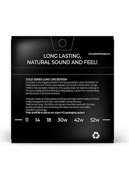 Long Life Elektro Gitar Teli Leg Mtbh 11-52 fiyatları