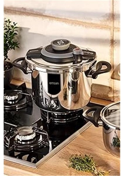 Vera 6 Litre Siyah Düdüklü