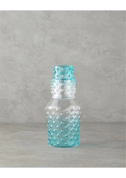 Bubbles Cam Başucu Sürahi 1150 ml Mavi