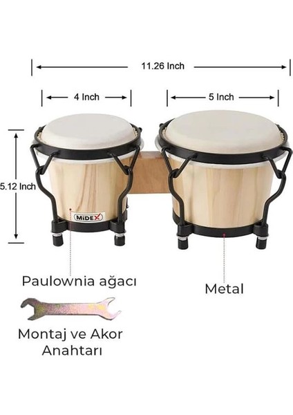 BG-210 Naturel Bongo Siam Meşesi Doğal Deri fırsatları