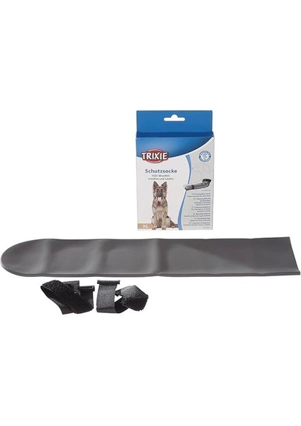 Köpek Çorabı, Su Geçirmez, 1 Adet, XL:12CM/45CM Gri