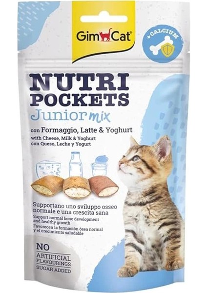 Nutripockets Kedi Ödülü Junior Mix Tablet, 60G