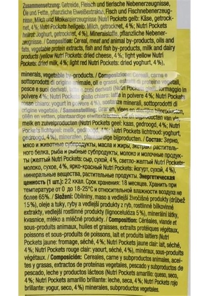 Nutripockets Kedi Ödülü Junior Mix Tablet, 60G fırsatları