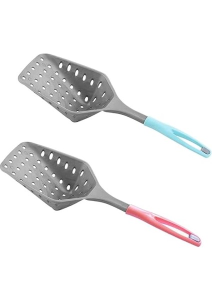 1 Adet Kedi Kumu Eleme Küreği, Küçük Delikli Ince Taneli Dar Aralıklı Pet Tuvalet Temizleme