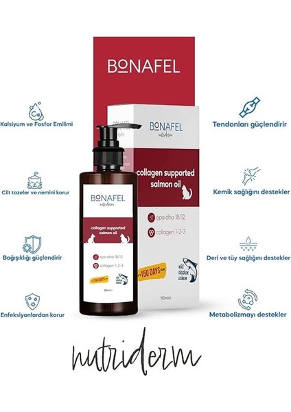 Nutriderm Kolajen Katkılı Vahşi Alaska Somon Yağı 150 ml fırsatları