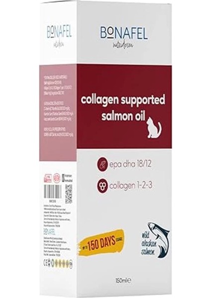 Nutriderm Kolajen Katkılı Vahşi Alaska Somon Yağı 150 ml