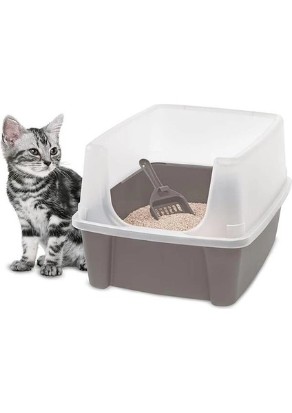 , Kedi Tuvaleti/kedi Tuvaleti Yüksek Kenarlı, Dağılmaz, Çıkarılabilir Yüksek Kenar, Giriş